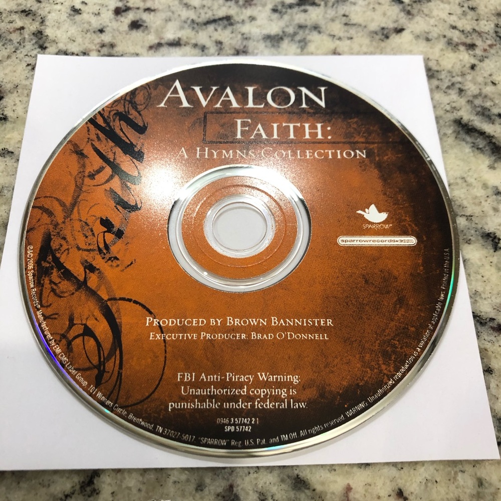 Avalon Faith: A Hymns Collection CD